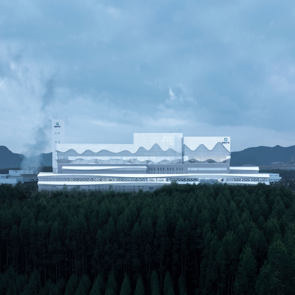 nanning shuangding waste to energy power plant by united units architects