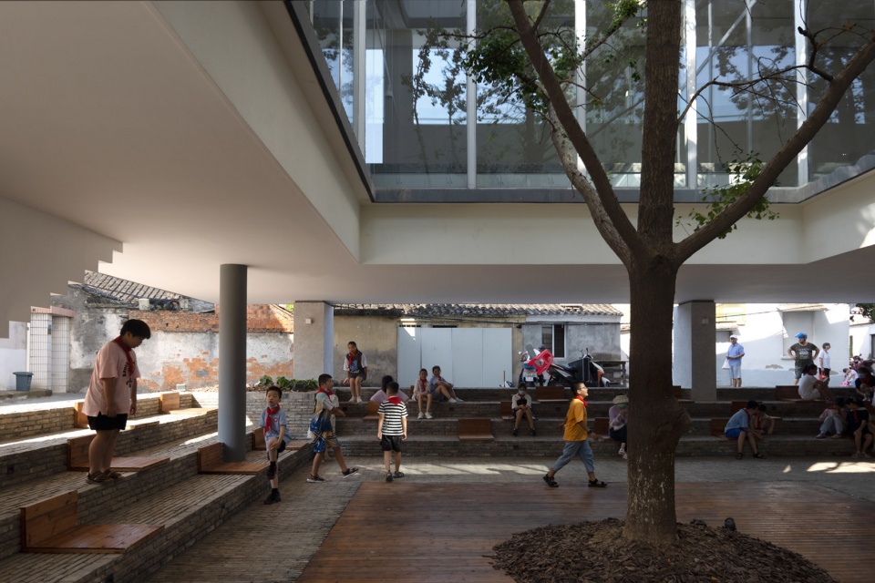 bache community center china by dedang design