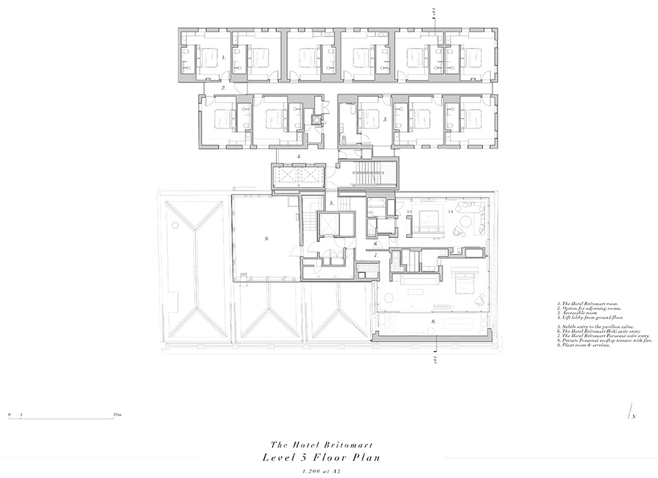 The Hotel Britomart by Cheshire Architects