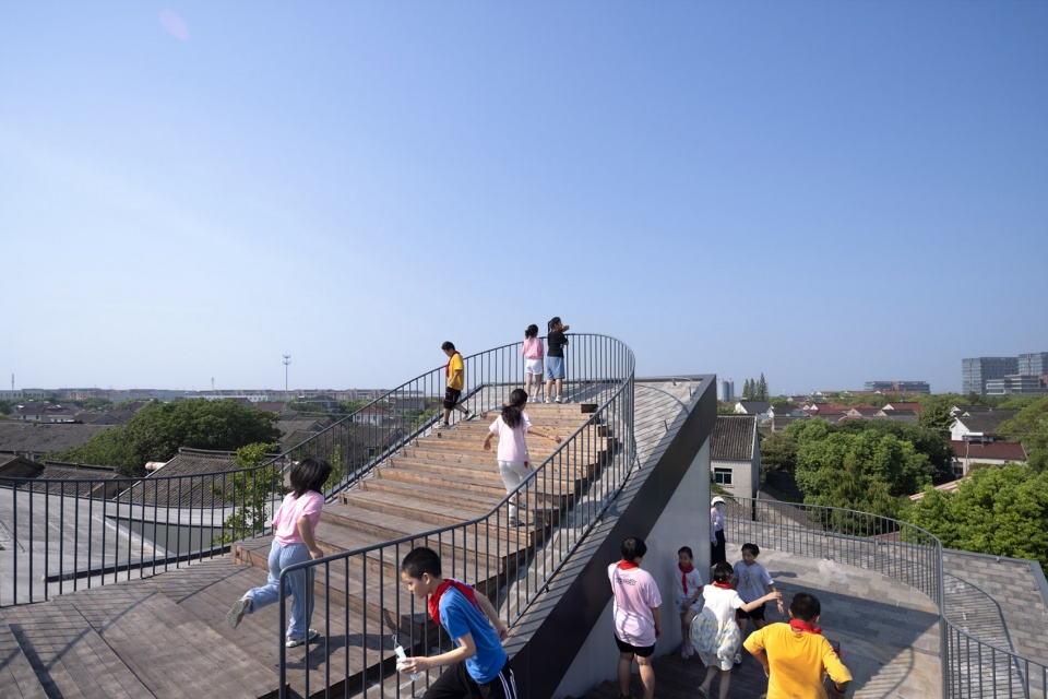 bache community center china by dedang design
