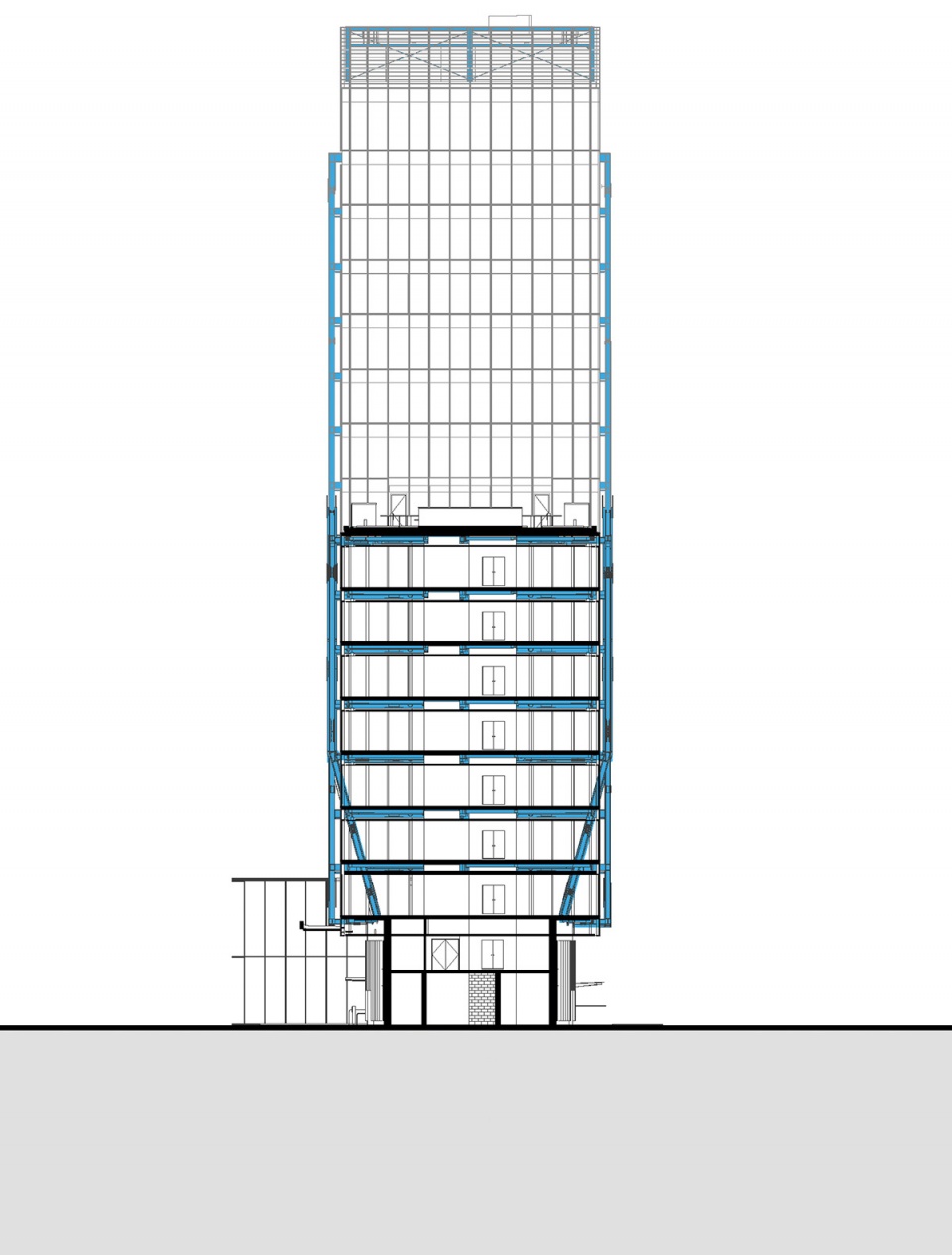 the exo building by shay cleary architects