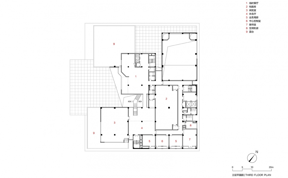 three in one construction project of song county by wh studio