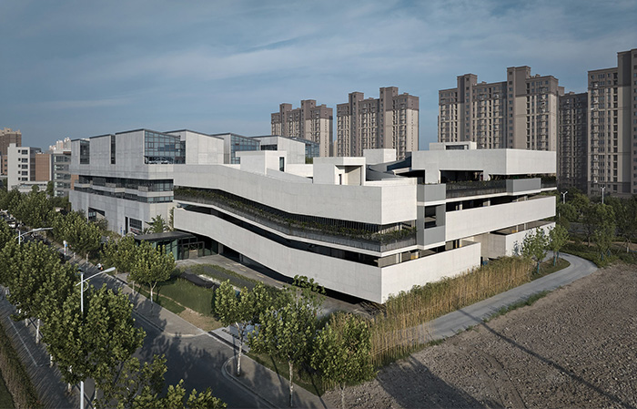 Fengxian 37A-03A Plot Parking Garage by Original Design Studio 