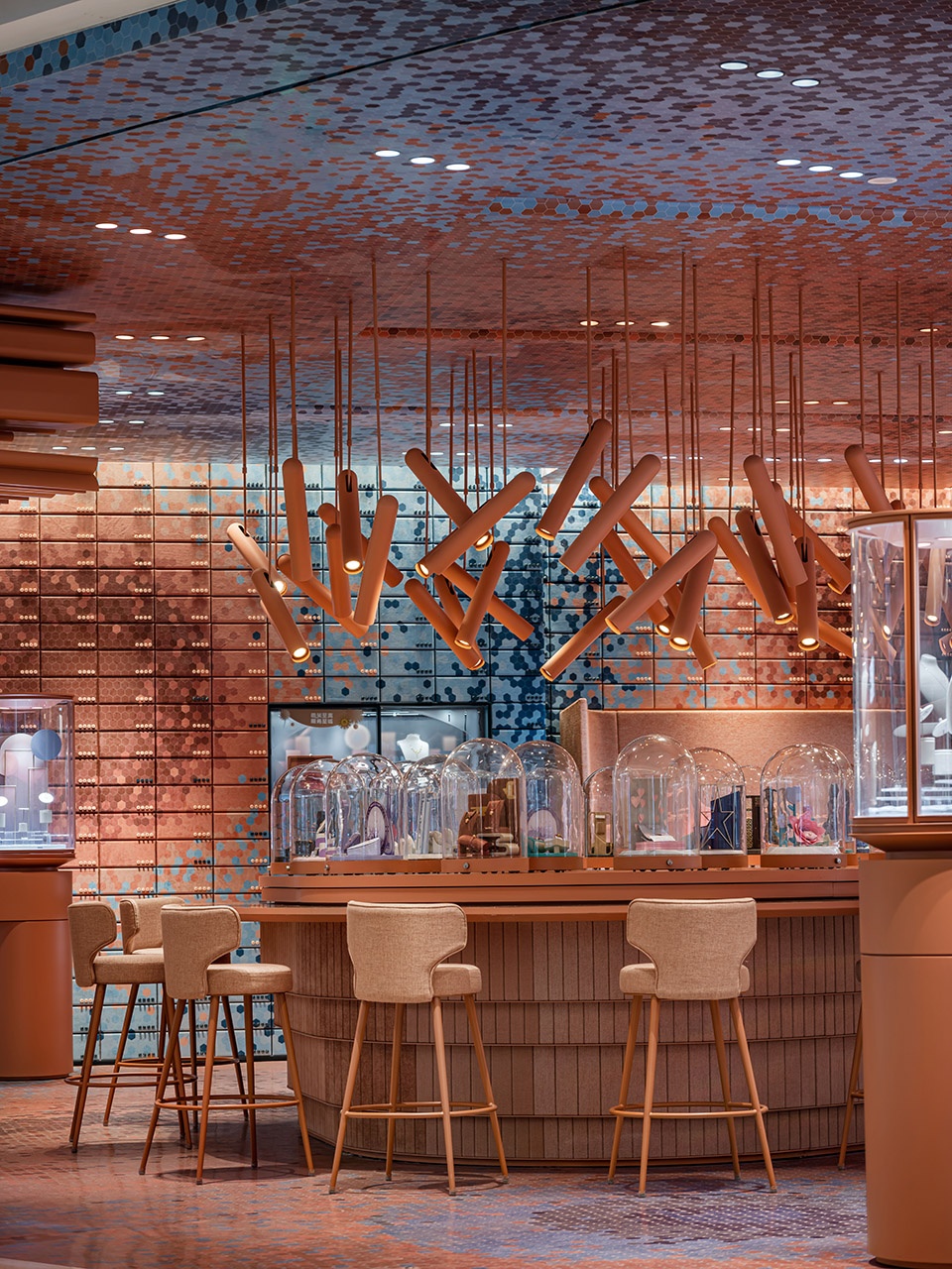 Chow Tai Fook s Brand New Experience Shop in Chongqing Joy City by ONE PLUS