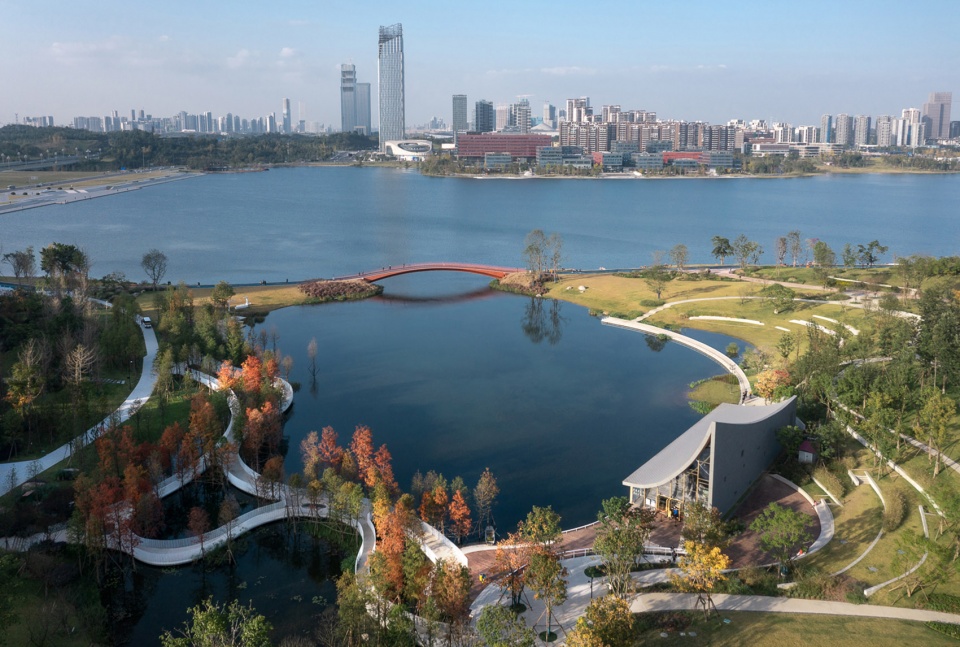 Xinglong Lake Lakeside Woods Library Yudao Landscape Design