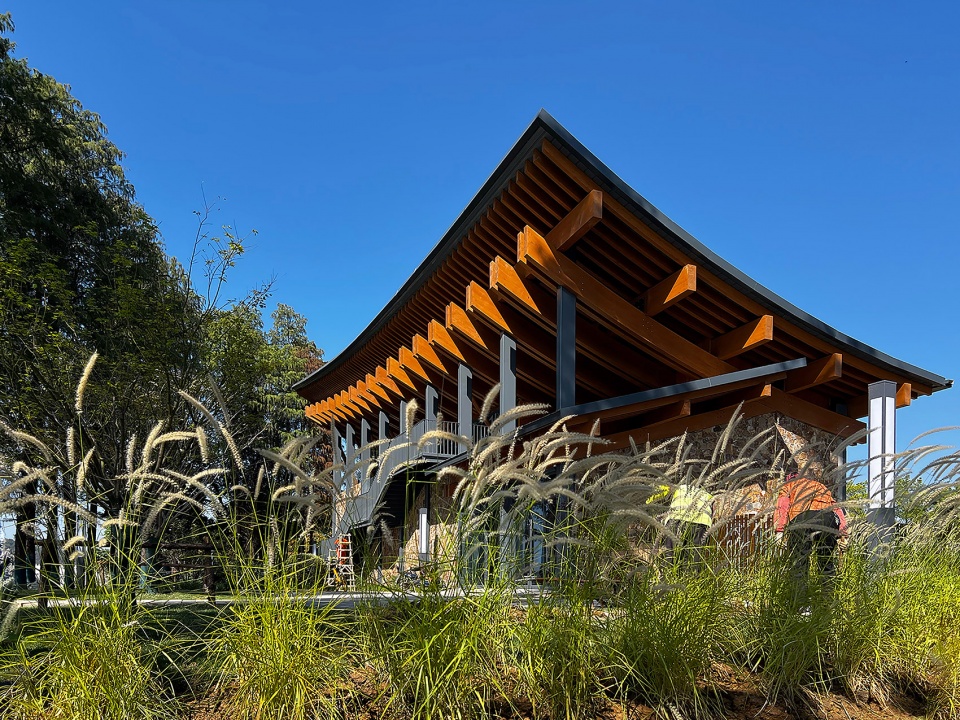 exhibition hall for chinas implementation of the ramsar convention on wetlands by li baofeng architecture studio of hust