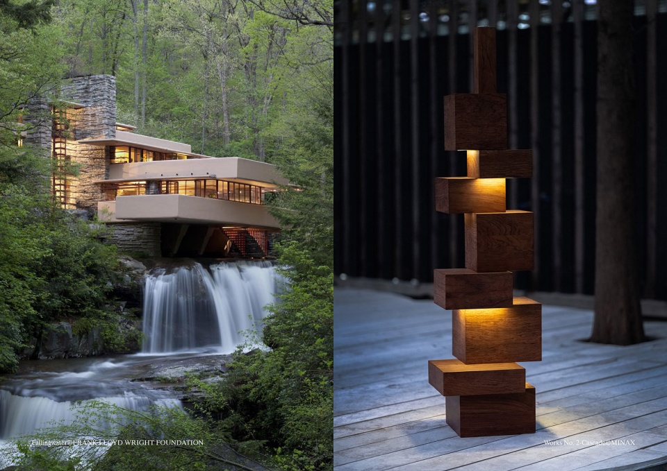 light of architecture lamps by minax architects