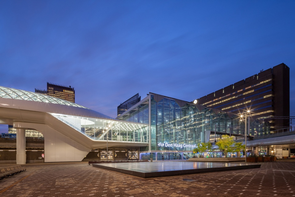 lightrailstation the hague by architectural studio zja