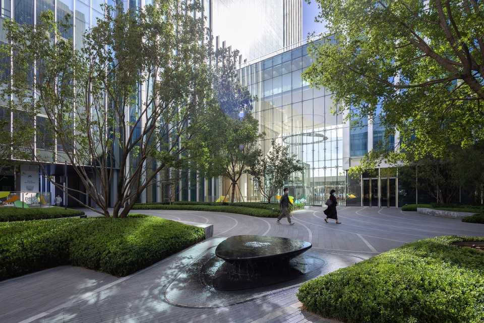 Beijing Lize Peace and Happiness Center China by OneScape