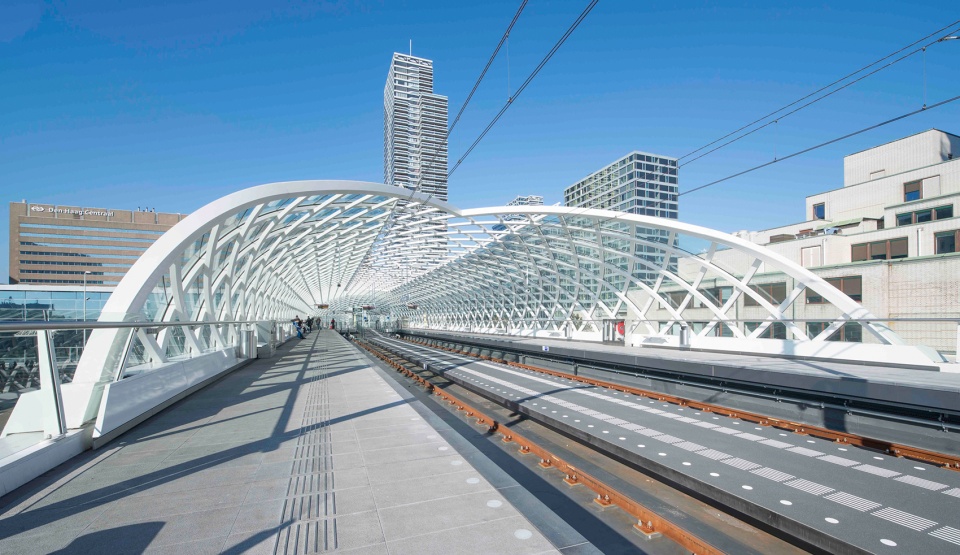 lightrailstation the hague by architectural studio zja