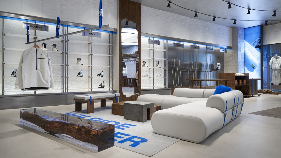 burton chengdu flagship store by saboo studio