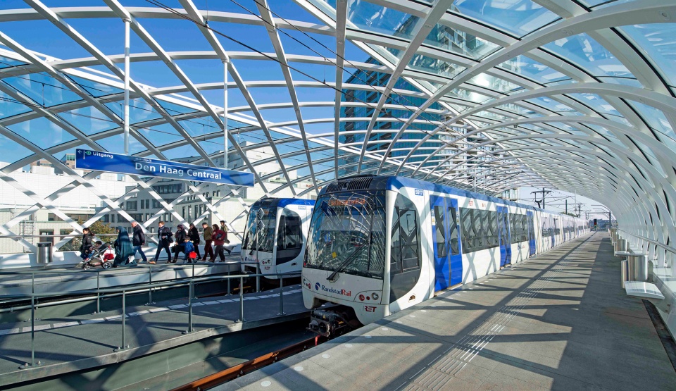 lightrailstation the hague by architectural studio zja