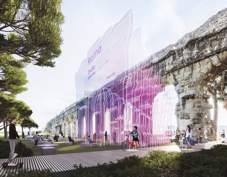 master plan of expo 2030 roma by carlo ratti associati italo rota richard burdett