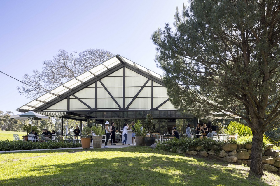 parramatta park pavilion sydney by sam crawford architects