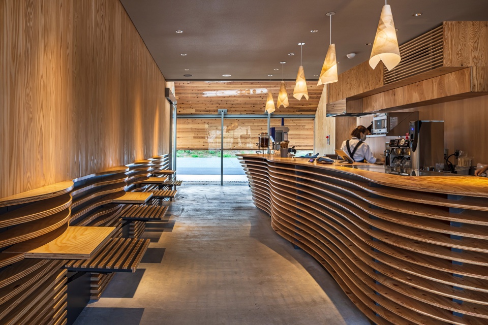 Takahama Cafe by Kengo Kuma and Associates