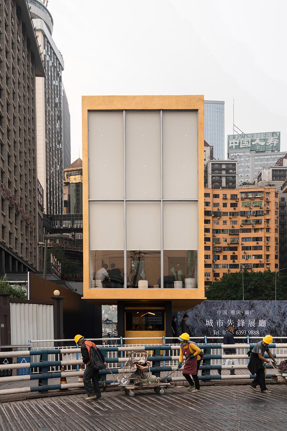 chongqing huguang city exhibition hall by suzao architects