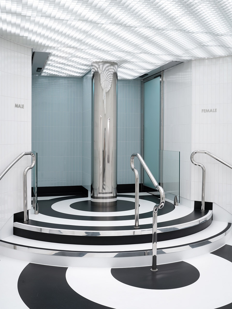 The Lobby of UK House Christ and Gantenbein architects