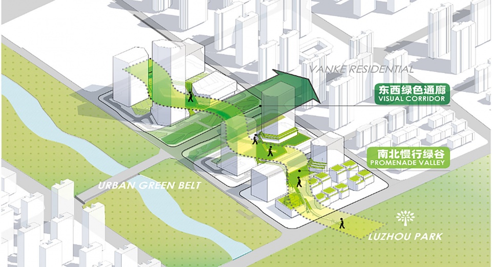 hefei financial plaza by shanghai urban architecture design
