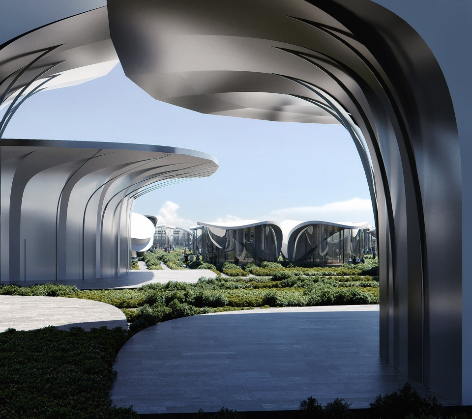 odesa expo 2030 by zaha hadid architects