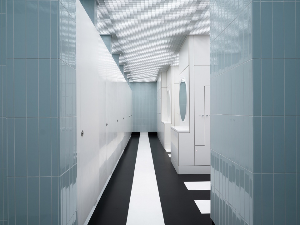 The Lobby of UK House Christ and Gantenbein architects