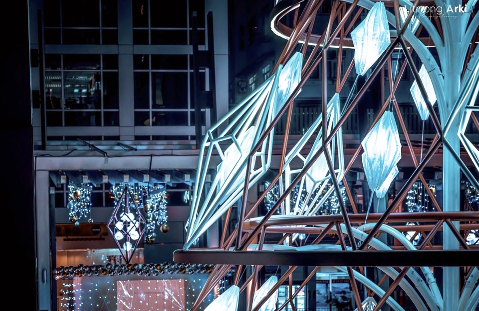 enchanting snowflakes by aaam architects