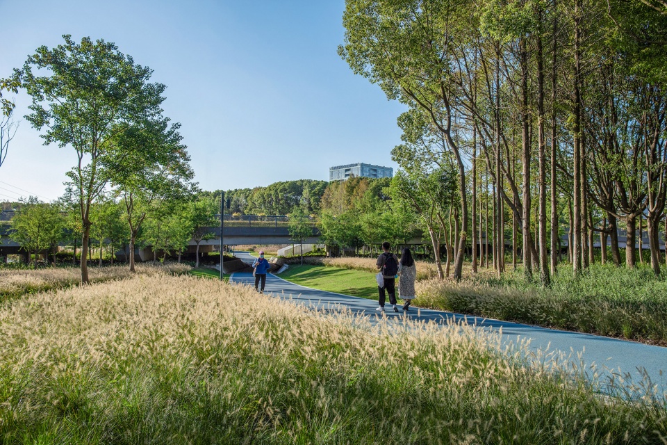 kunshan miaojing river china by plat studio