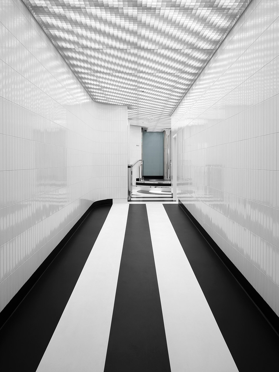 The Lobby of UK House Christ and Gantenbein architects