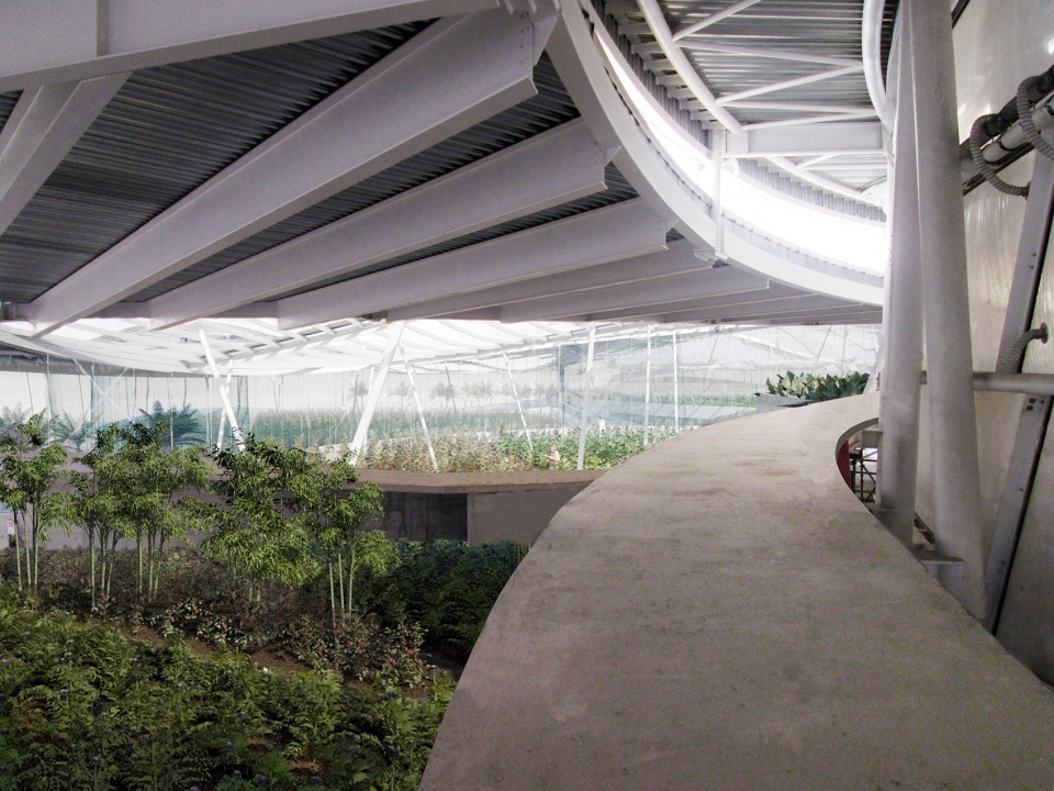 tri climatic biosphere abu dhabi uae by leeser architecture
