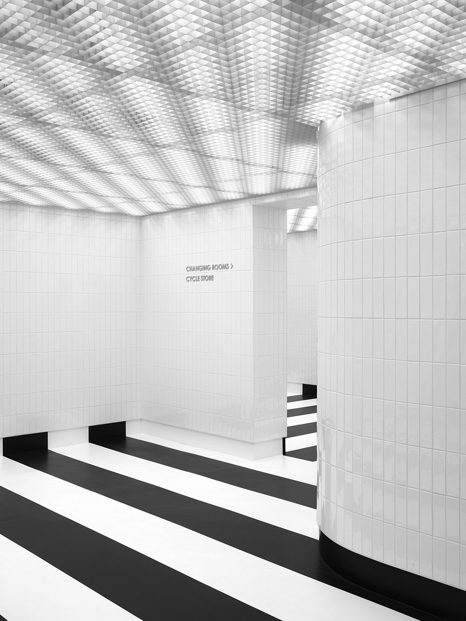 The Lobby of UK House Christ and Gantenbein architects