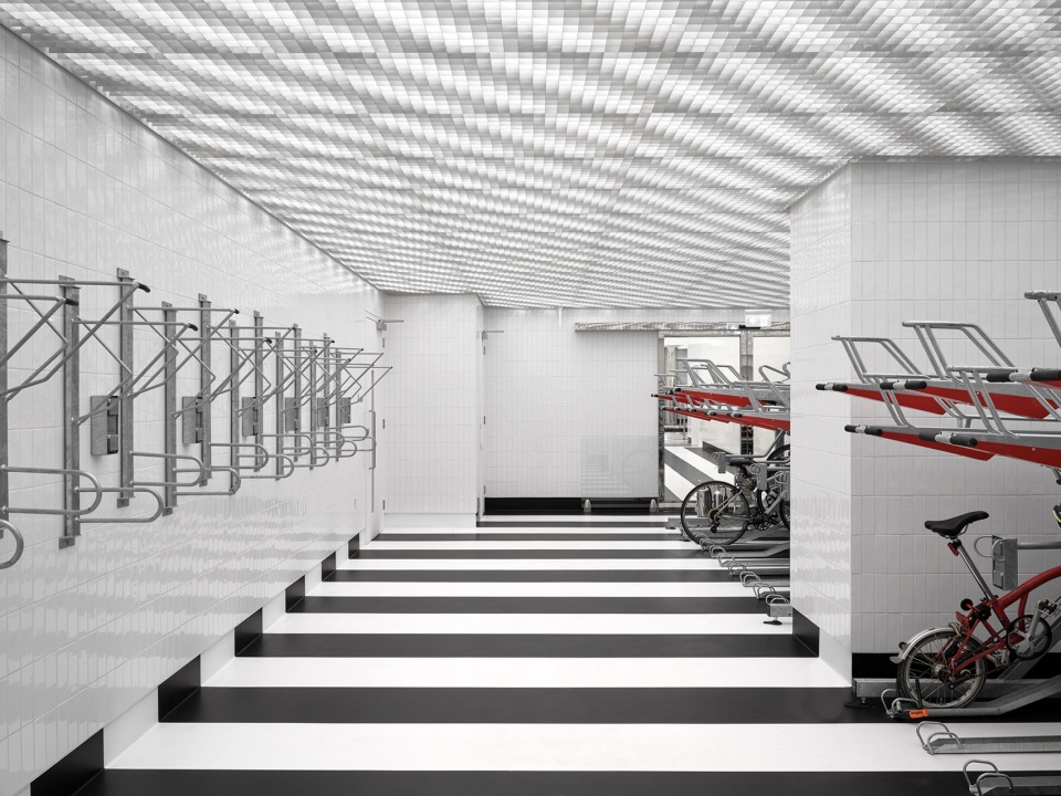 The Lobby of UK House Christ and Gantenbein architects