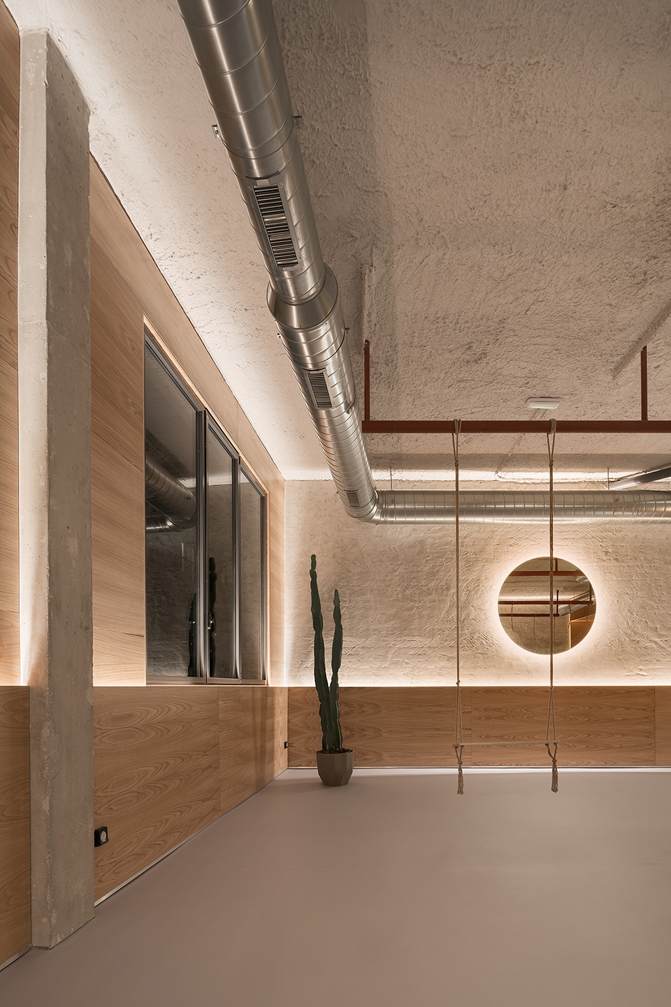 flow yoga studio by nan arquitectos