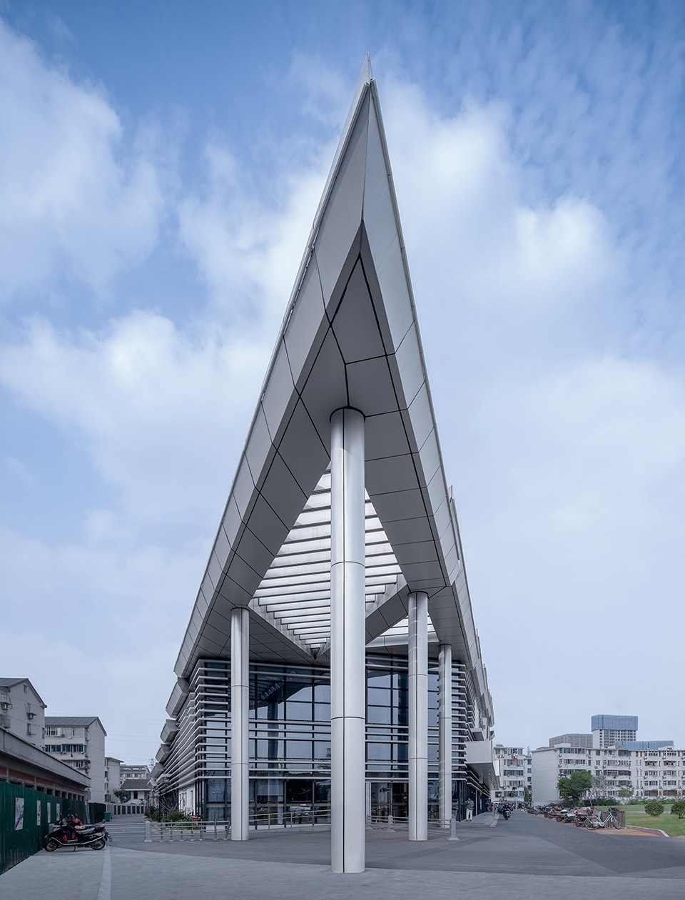 Liutan Market Migration and construction of a farmer s market by MINAX Architects
