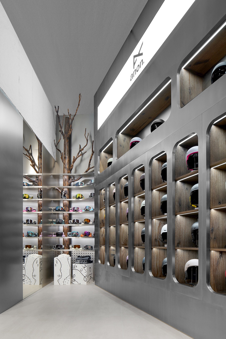 burton chengdu flagship store by saboo studio