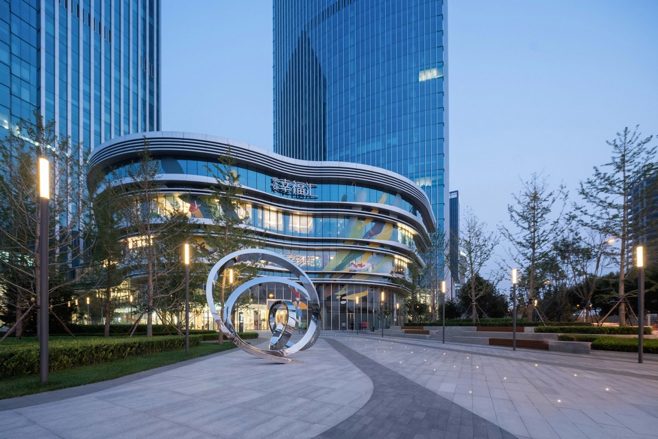 Beijing Lize Peace and Happiness Center China by OneScape
