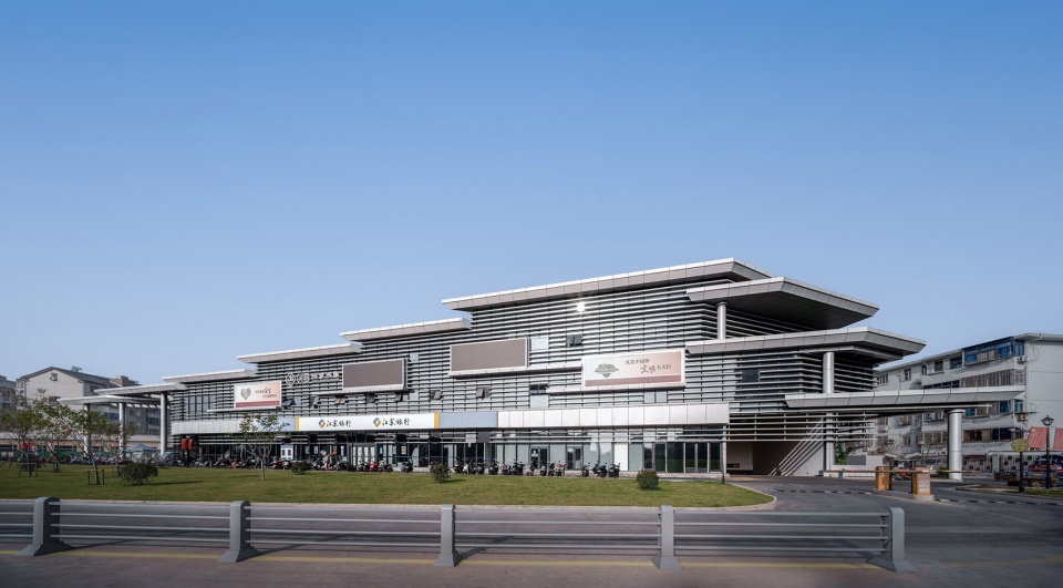 Liutan Market Migration and construction of a farmer s market by MINAX Architects