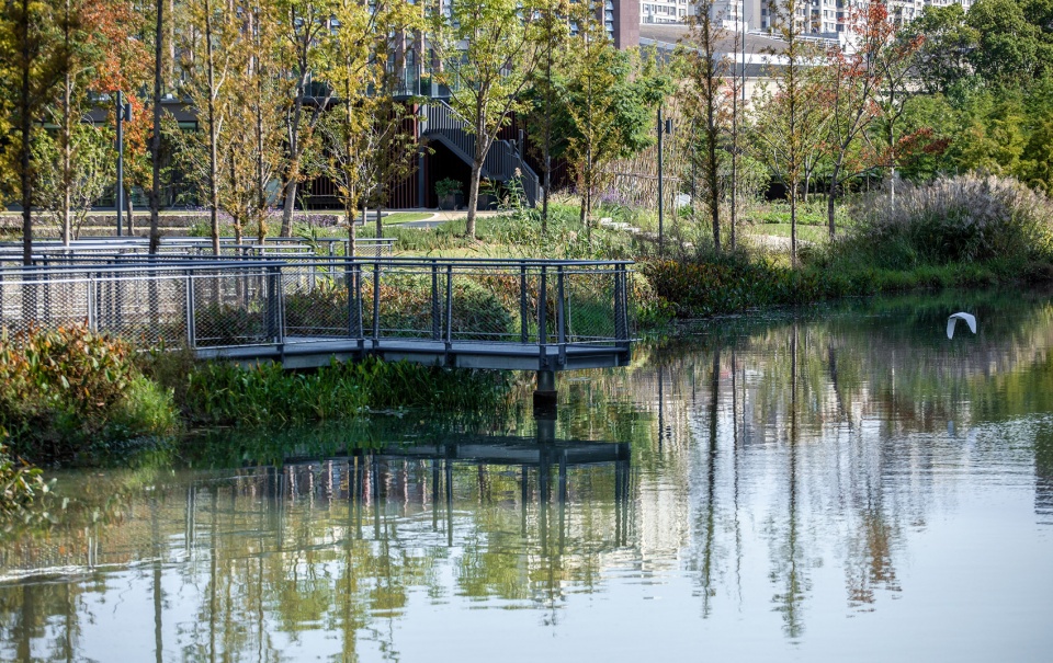 kunshan miaojing river china by plat studio