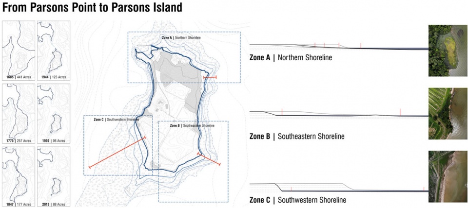 2021 asla analysis and planning award of honor parsons island conservation and regeneration plan mahan rykiel associates
