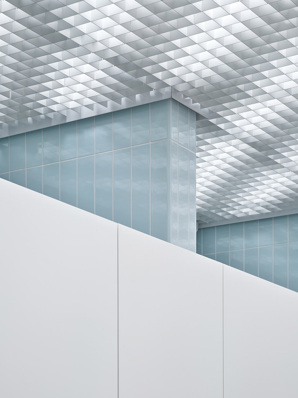 The Lobby of UK House Christ and Gantenbein architects
