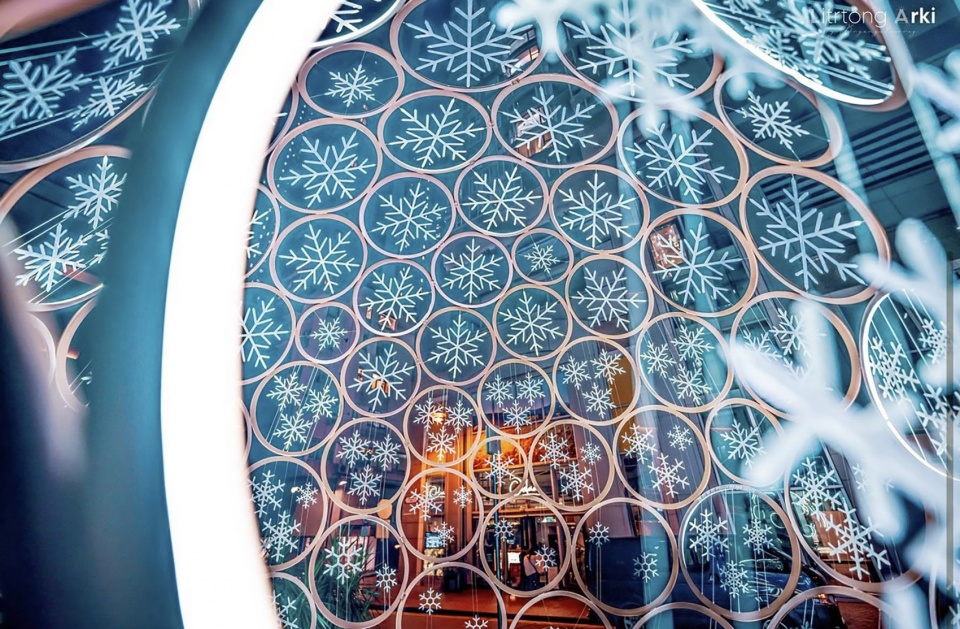 enchanting snowflakes by aaam architects