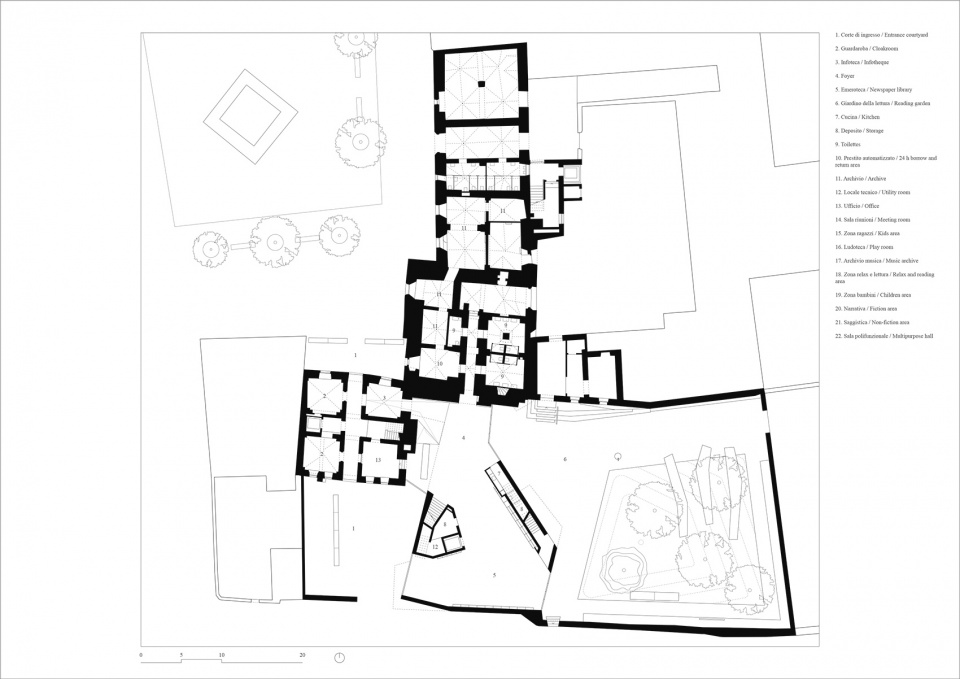 new brixen public library by carlana mezzalira pentimalli