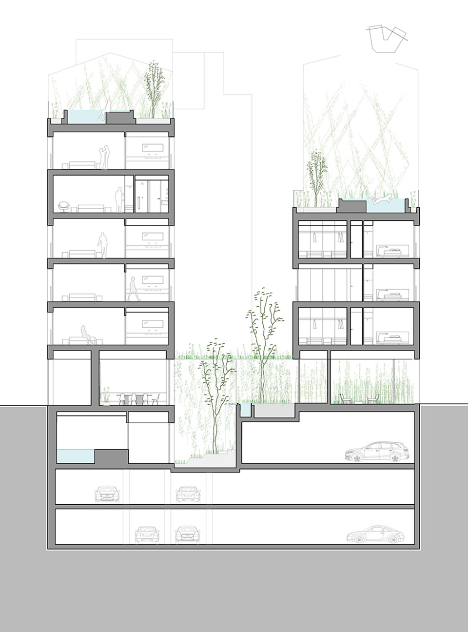 Paseo Mallorca 15 Apartments OHLAB