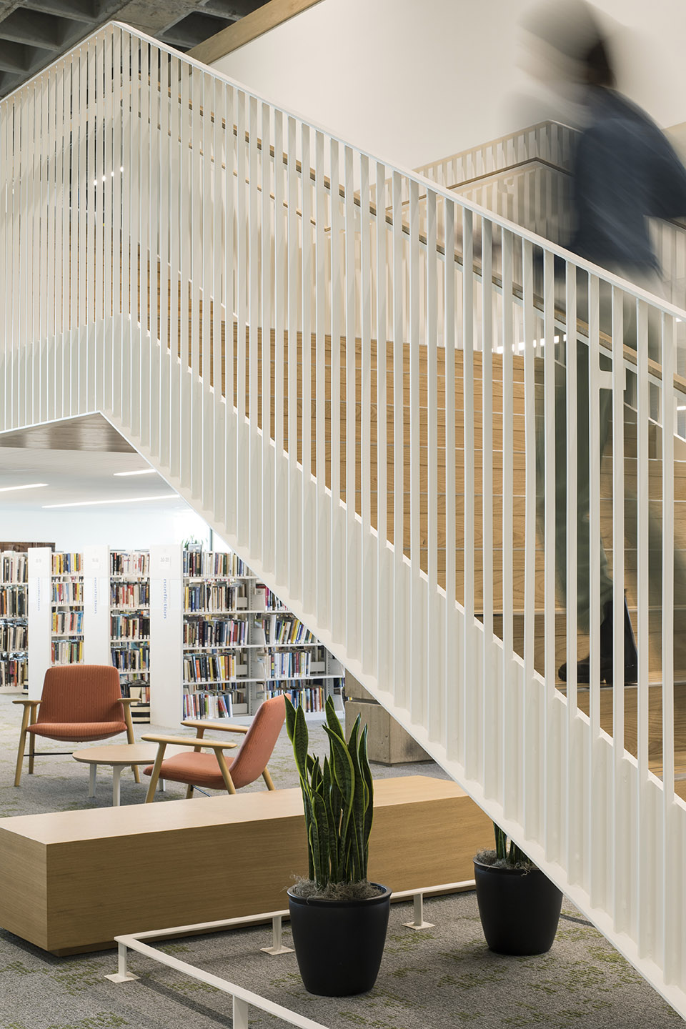 Lse Library Rennovation 塞勒姆公共图书馆改造翻新,俄勒冈州 / Hacker | 谷德设计网 - gooood
