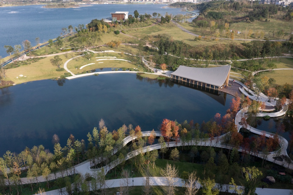 Xinglong Lake Lakeside Woods Library Yudao Landscape Design