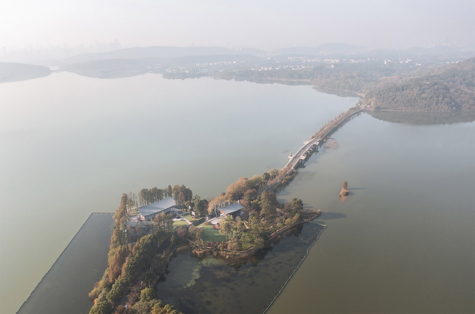 exhibition hall for chinas implementation of the ramsar convention on wetlands by li baofeng architecture studio of hust