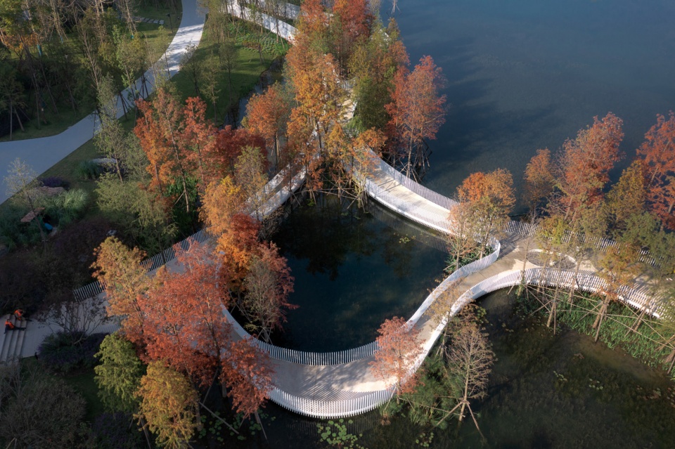 Xinglong Lake Lakeside Woods Library Yudao Landscape Design