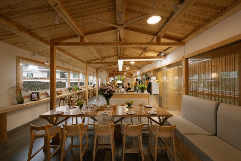 Yaoli Village Cafe China by SuiPingYiLi Architecture Studio