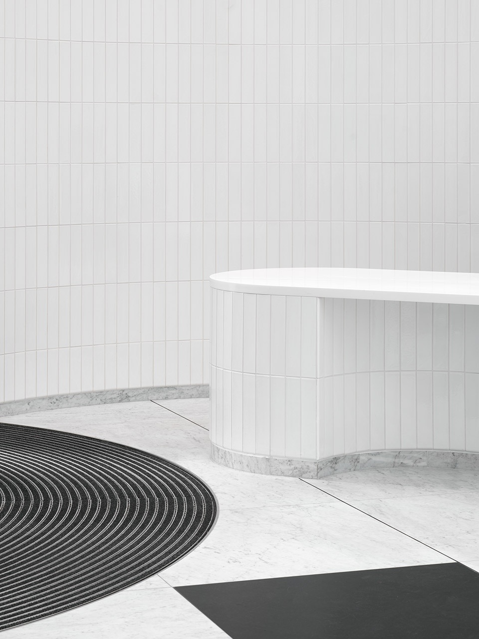 The Lobby of UK House Christ and Gantenbein architects