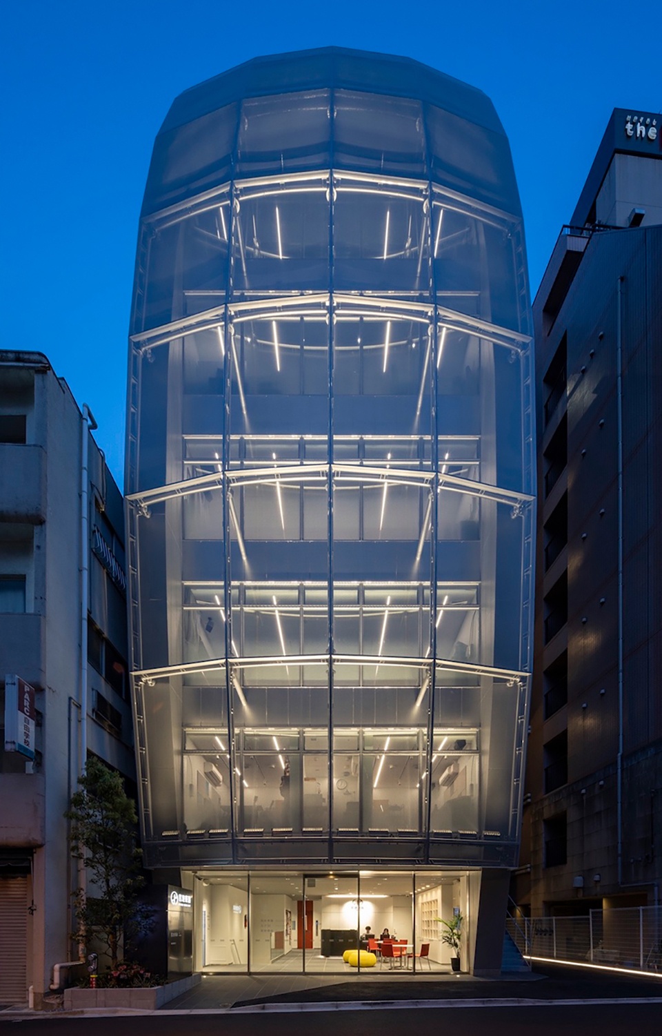 building of music by aisaka architects atelier 3v3