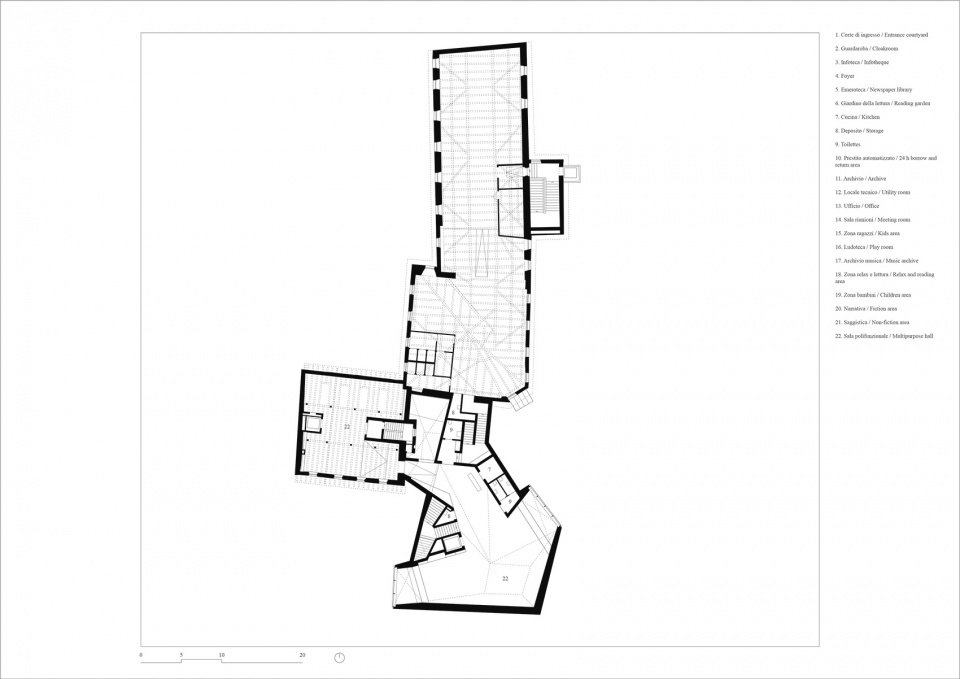 new brixen public library by carlana mezzalira pentimalli
