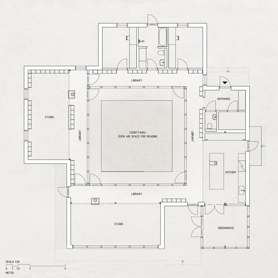 Library House Hanna Michelson